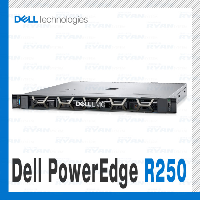 Dell PowerEdge R250 E-2356G 8GB/16TB BTO