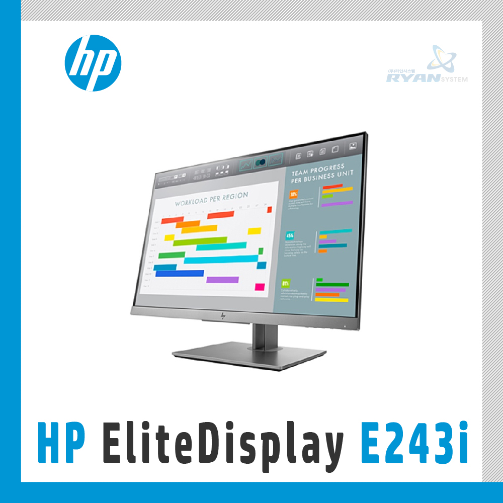 HP EliteDisplay E243i 24-inch LED IPS Monitor