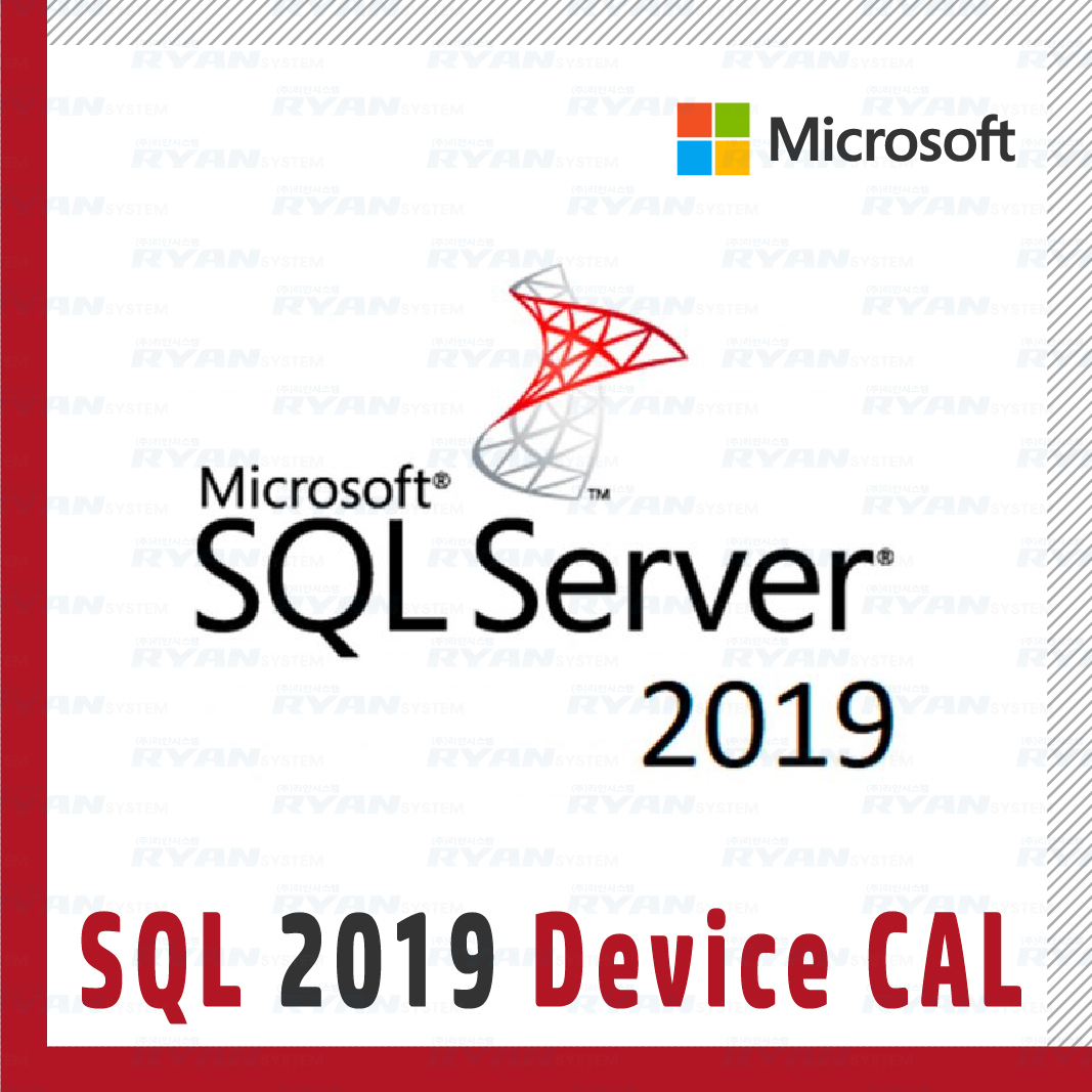 마이크로소프트 [359-06865] SQL 2019 Device CAL [기업용/라이선스]