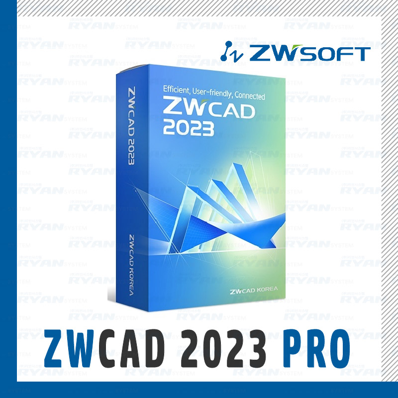 ZWSOFT ZWCAD 2023 [기업용/한글/라이선스/영구사용] [PRO 버전 (Full 버전)]